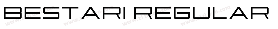 Bestari Regular Tria字体转换